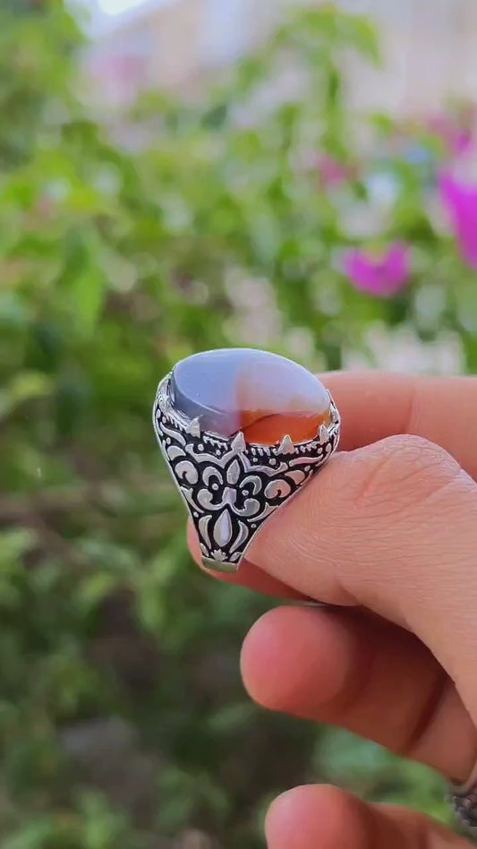 Agate Ring SM-048